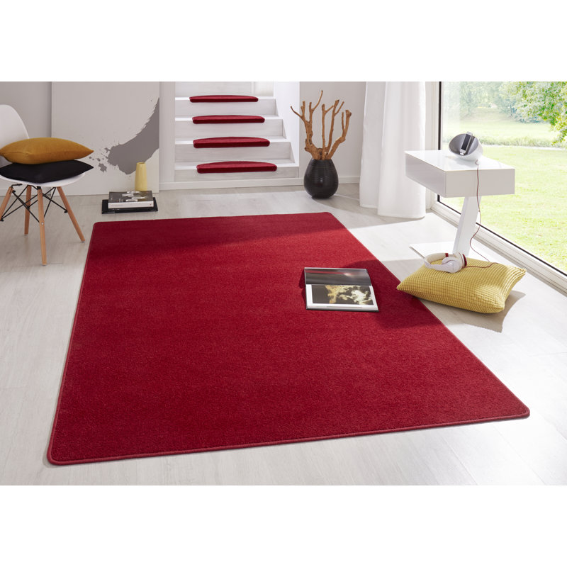 Fancy Red Stair Tread