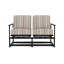 Outdoor Summit Rocker Bench with Cushions-2075200810-2075200811-2075200820