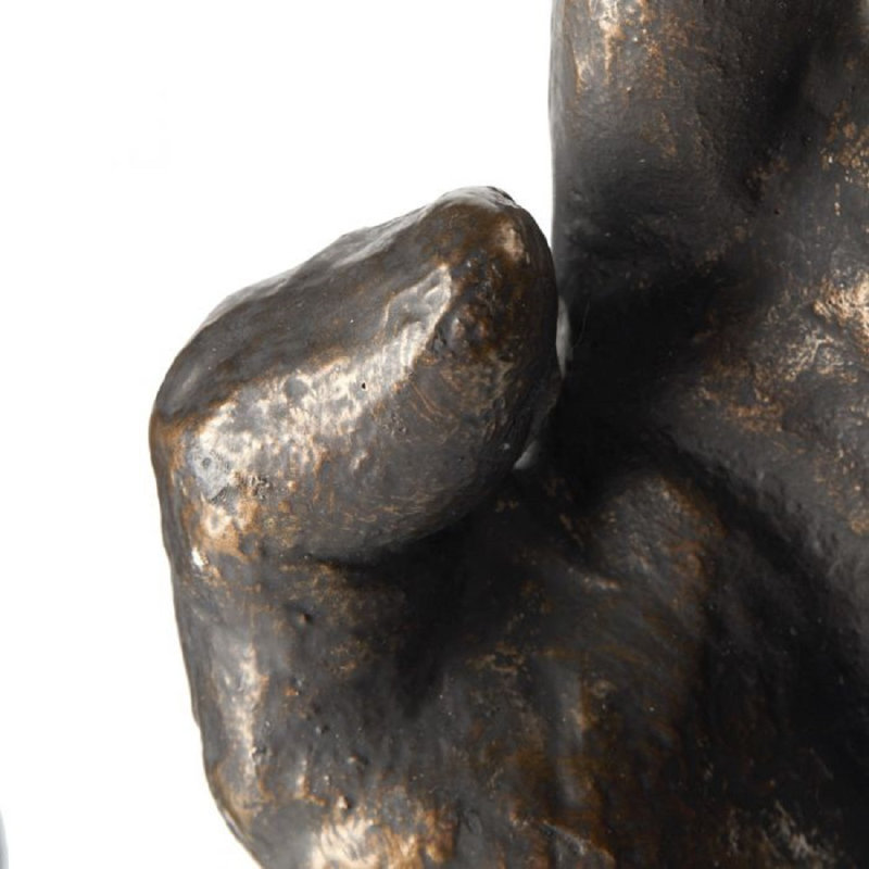 Hands Figurine (Pair), Bronze