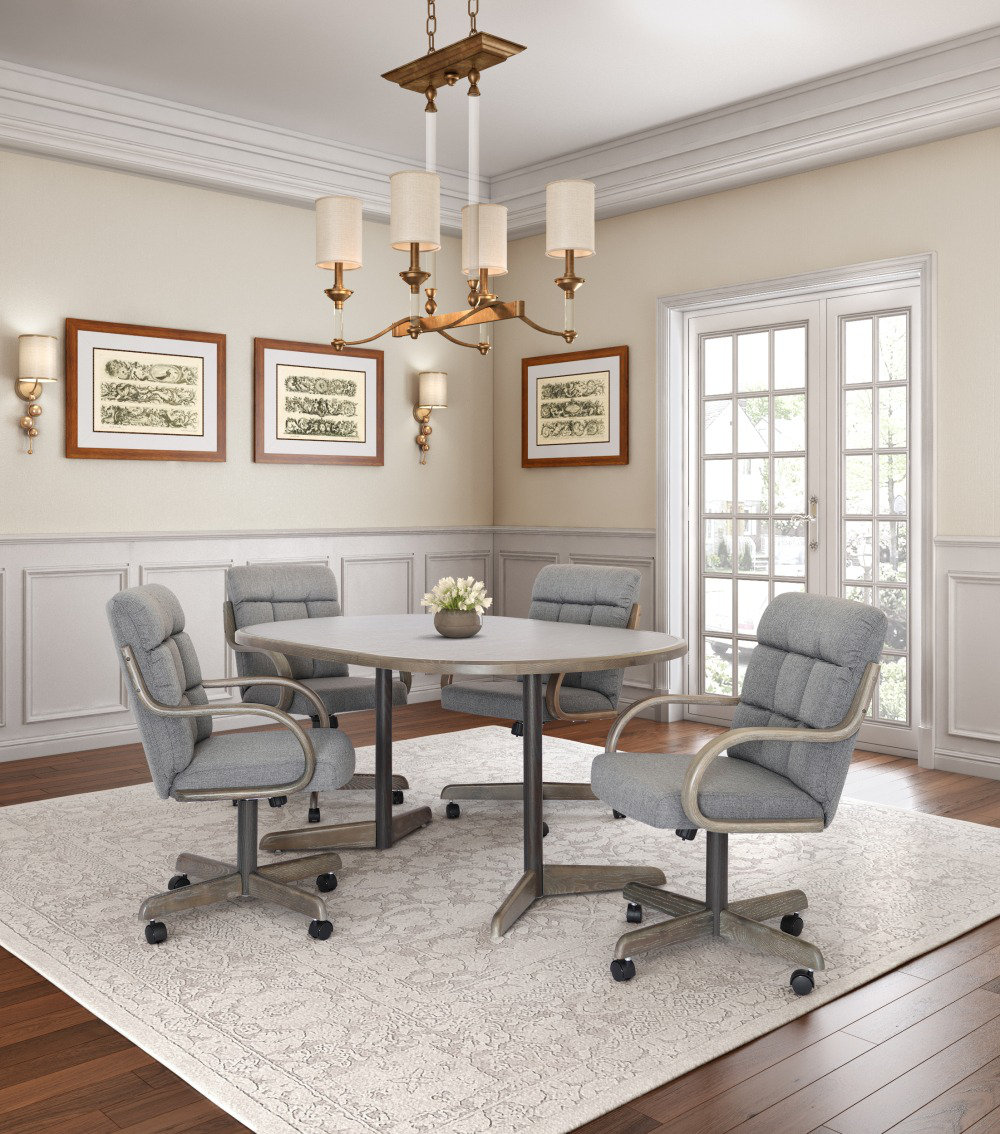 caster dining room chairs