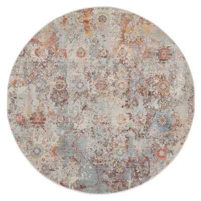Camellia Multi Color Rug 5'0" x 5'0"