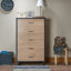 Commode en chêne clair Bemis