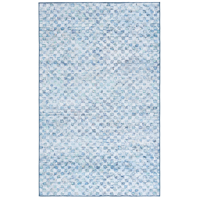 Athiran Performance Machine Washable Abstract Rug, Rectangle 5' x 8'