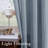 Linen Blended Textured Semi-Sheer Grommet Curtains - 37"/52" Widths Semi-Private & Light-Filtering Linen-Style Panels for Bedroom -299404367-299404351