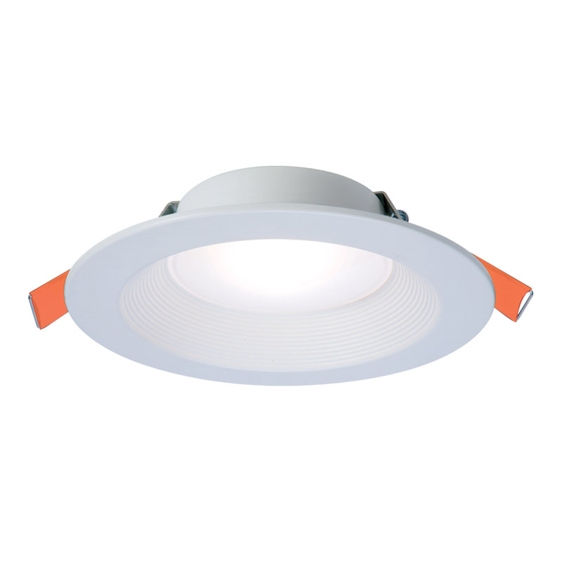 White 6-Inch Canless Recessed LED Downlight with Selectable CCT