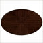 Table basse ovale vieillie de 42 po pour le salon, pieds en bois d'hévéa massif, facile à assembler et amp; Vaste espace de rangement-1554803926-1554803931