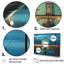 Turquoise, crépuscule, photographie industrielle III - usines, ensemble d'art sur toile-107754029
