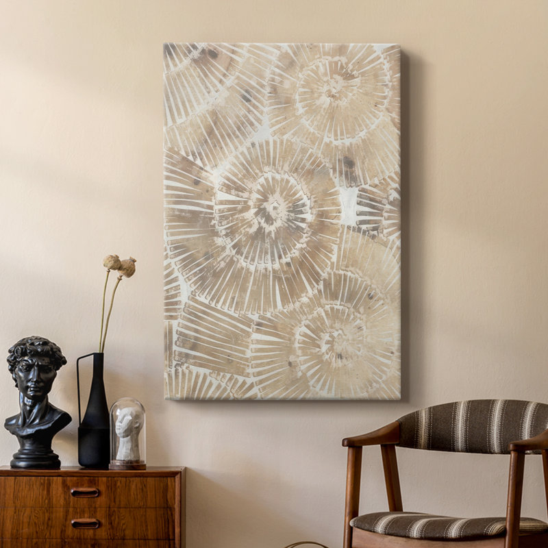 Fossil Nautilus II - galerie sur mesure Cavas, H 27 po x l 18 po