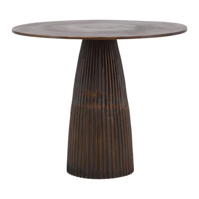 Table de salle à manger à piédestal de 34,75 po Erkin