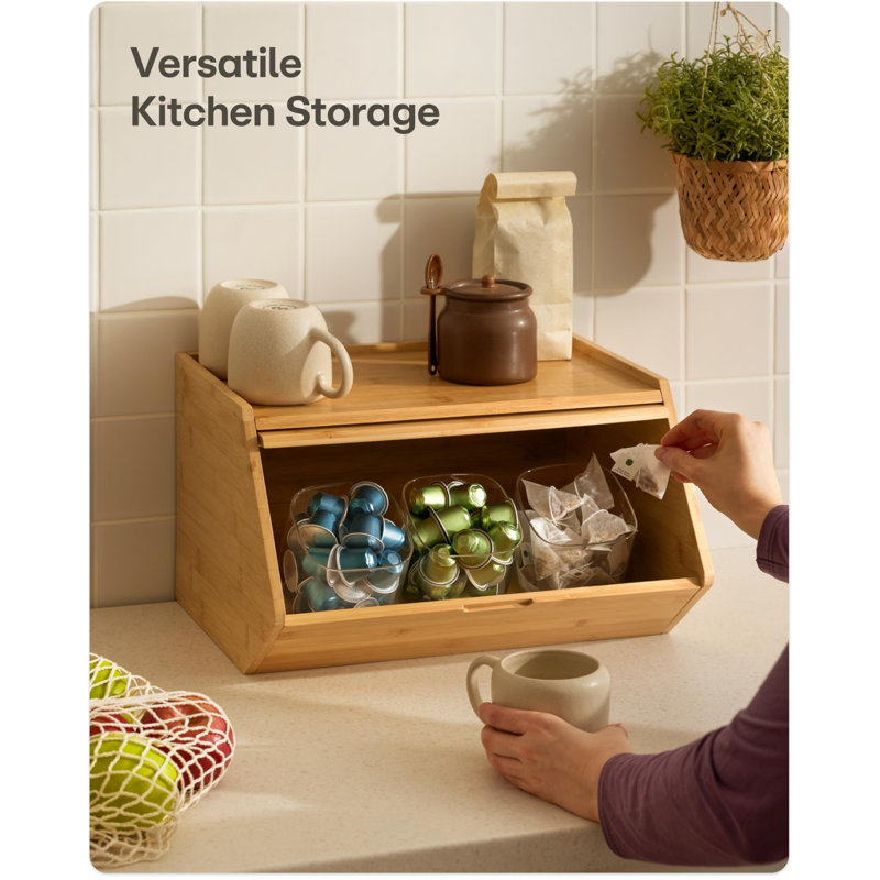 Wood Food Storage Container
