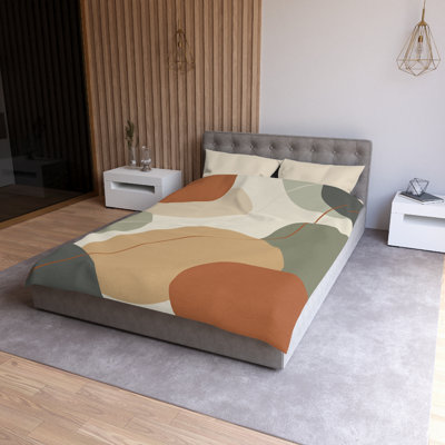 Microfiber Duvet Cover Boho Style, Design 12