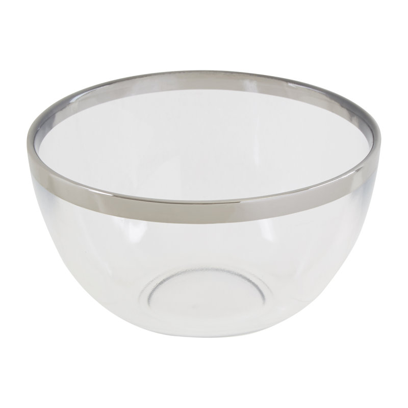 Ida Glass Decorative Bowl, 8cm H x 15cm W x 15cm D