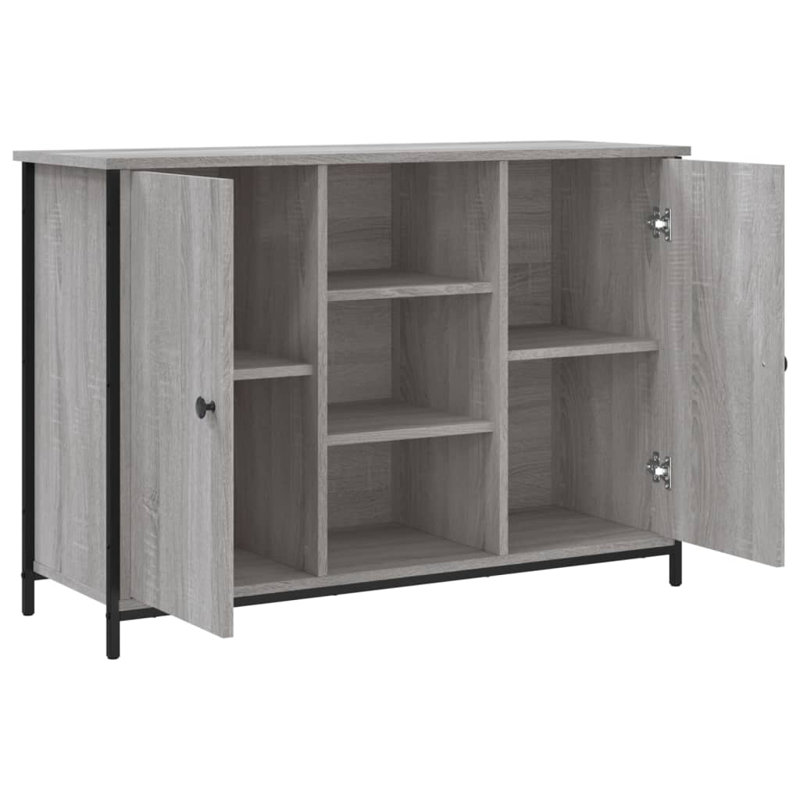 Mihika 100cm Sideboard, Grey Sonoma