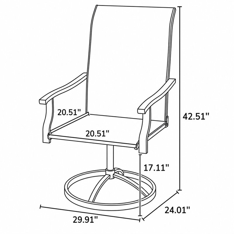 Ensemble de 2 fauteuils d'extérieur modernes en maille respirante avec dossier profilé, pour terrasses et vérandas, Gris