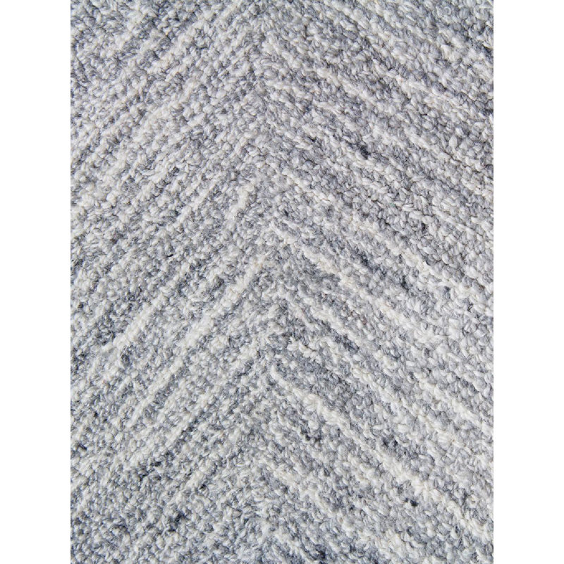 Marut Handmade Wool Chevron Area Rug, Rectangle 9' x 12'