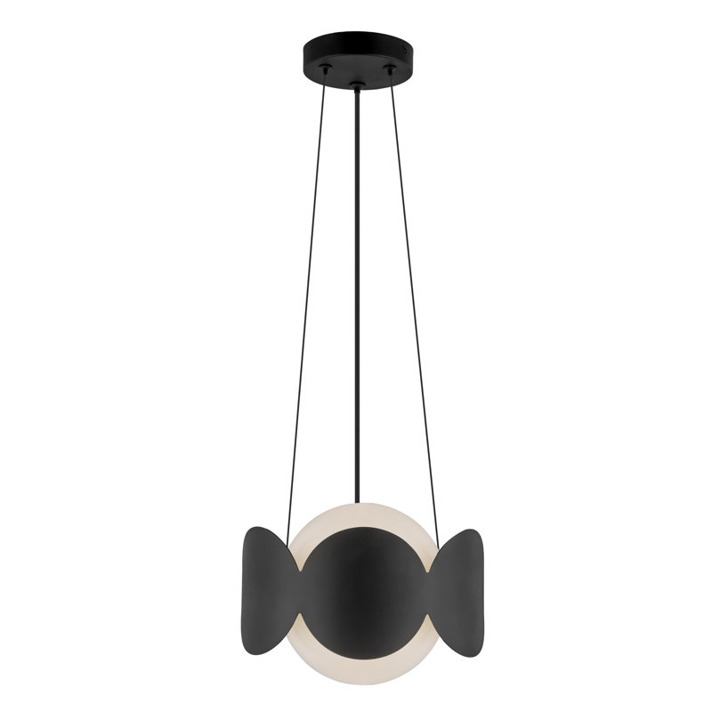 Ciel 1 - Light Pendant, Black/White, Black