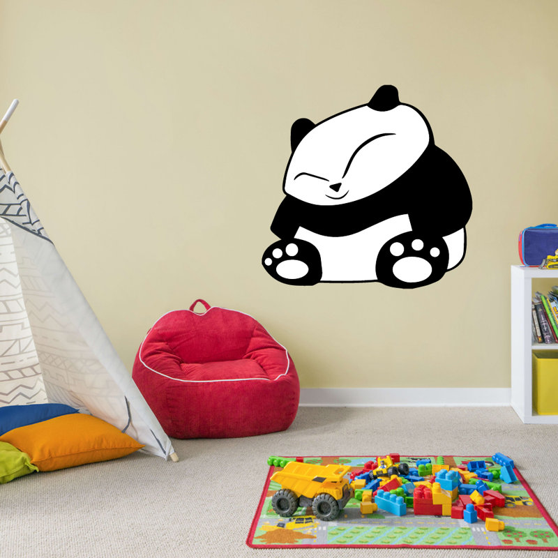 Adhésif décoratif panda, H 20 po x l 20 po