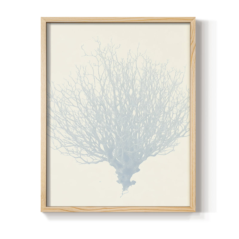 NAUTICAL Series XX, reproduction encadrée - bois massif, Naturel, H 11 po x l 9 po