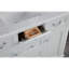 48" Solid Wood Single Bathroom Vanity with 1" Engineered Marble Top-1561752538