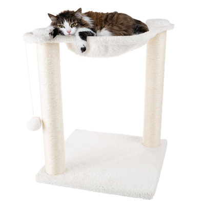 PETMAKER Cat Hammock with Scratching Posts