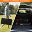 Chariot de barbecue pliable FANHAO avec double tablette, support de plaque de cuisson multifonctionnel Blackstone, chariot de barbecue à roulettes pour la cuisine et le camping en plein air