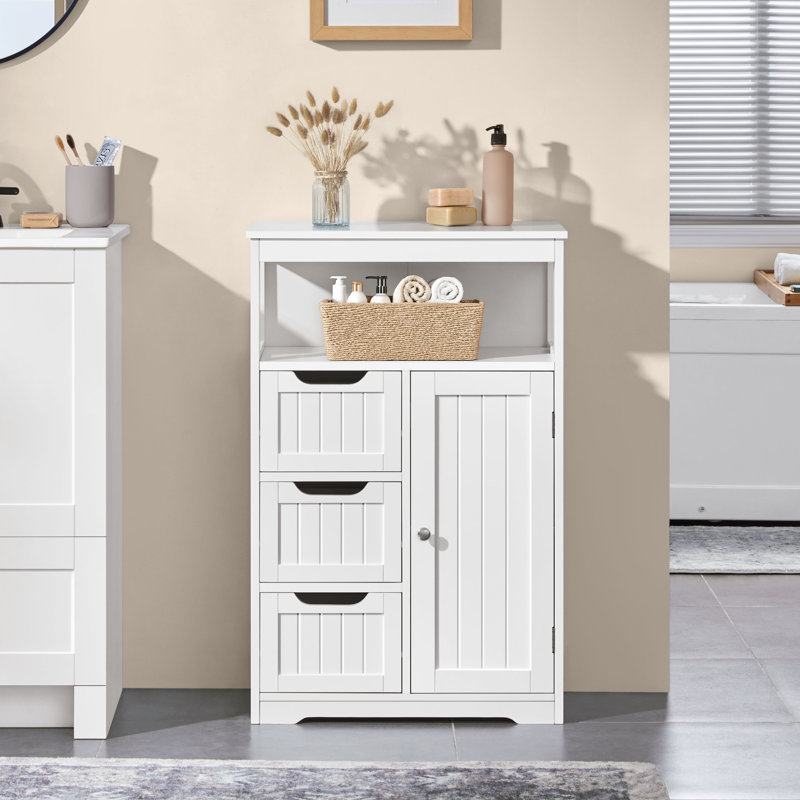 Bathroom Cabinet, White