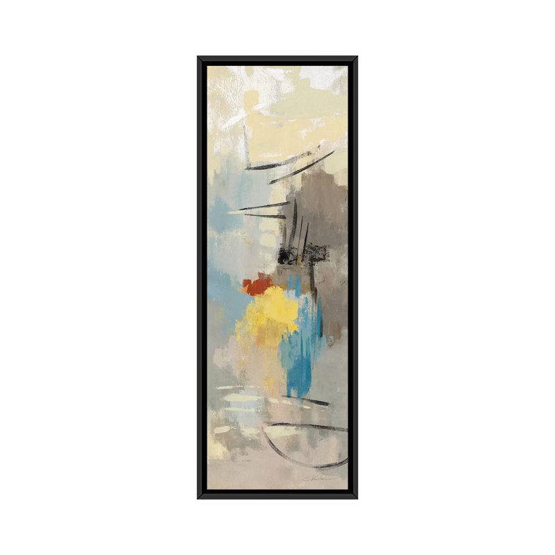 «Sail Away II», H 36 po x l 12 po x P 1,5 po, Toile avec cadre noir