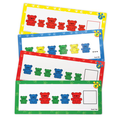 Three Bear Family Pattern Cards