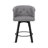 26"Swivel Upholstered Counter Stool With Metal Frame-513637447