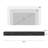  Floating TV Stand, Entertainment Center with Drawers, Solid Wood, Fully-Assembled-78239077-78239078