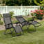2 x Royalcraft Zero Gravity Relaxer with drinks and phone holder-404531195
