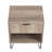 Dumbo 20" Fluted Nightstand In Rustic Gray (1-Drawer)-1077747510