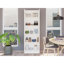 Armoire multi-rangement H 71 po, deux portes, cinq tablettes internes, espresso carbone / noir-137259045