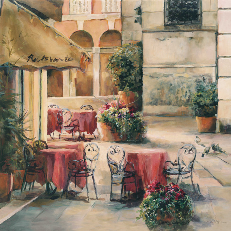 Café Plaza, H 20 po x l 20 po