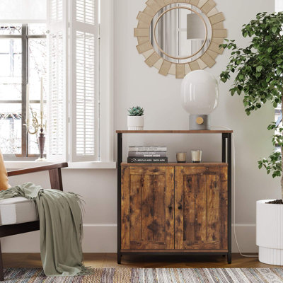 Leidah Wood 2 - Door Standard Accent Cabinet