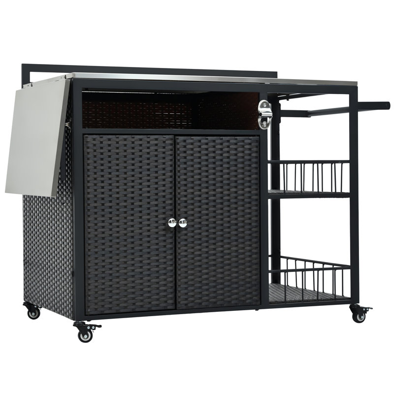 Îlot de cuisine extérieur 63,5 po