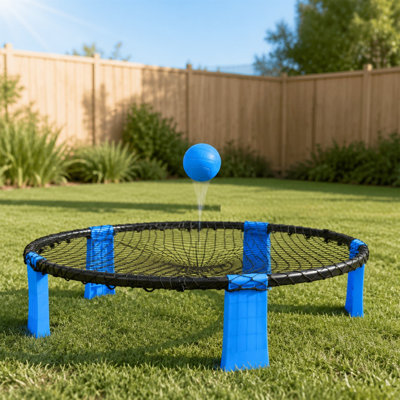 Ensemble de jeu Roundnet Spikeball, portable, 2 balles, sac de transport, installation sans outil