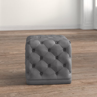 Bonita Velvet Ottoman