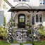 Arche de jardin en métal 7,15 pi avec treillis et barrière