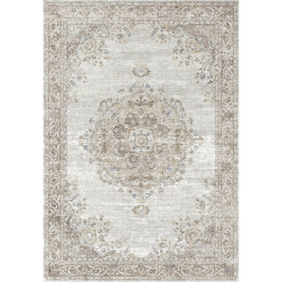 Oxford GC_NBL2012 Ivory 7 ft. 10 in. x 10 ft. 6 in. Area Rug