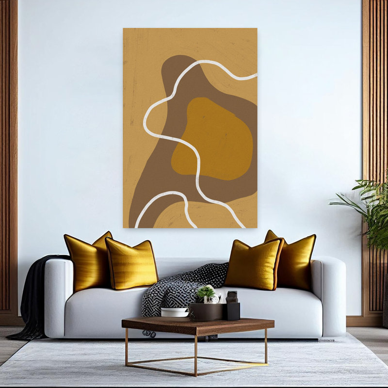 Art contemporain, art contemporain abstrait, H 60 po x l 40 po