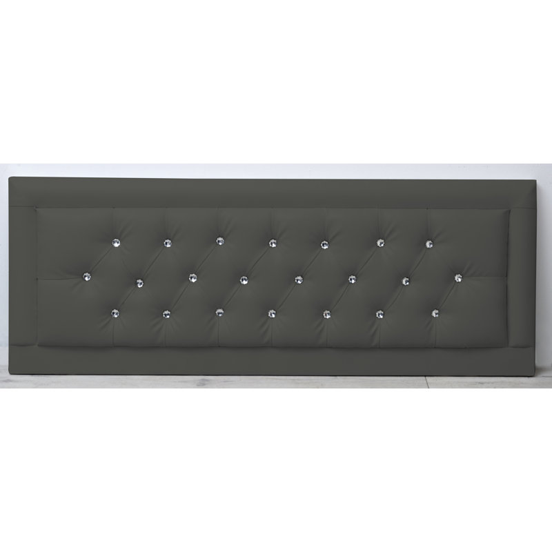 Tabor Upholstered Headboard, Kingsize (5'), Grey