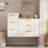 Wall Mounted Floating Cabinet, Side Cabinet With Drawers-237336752