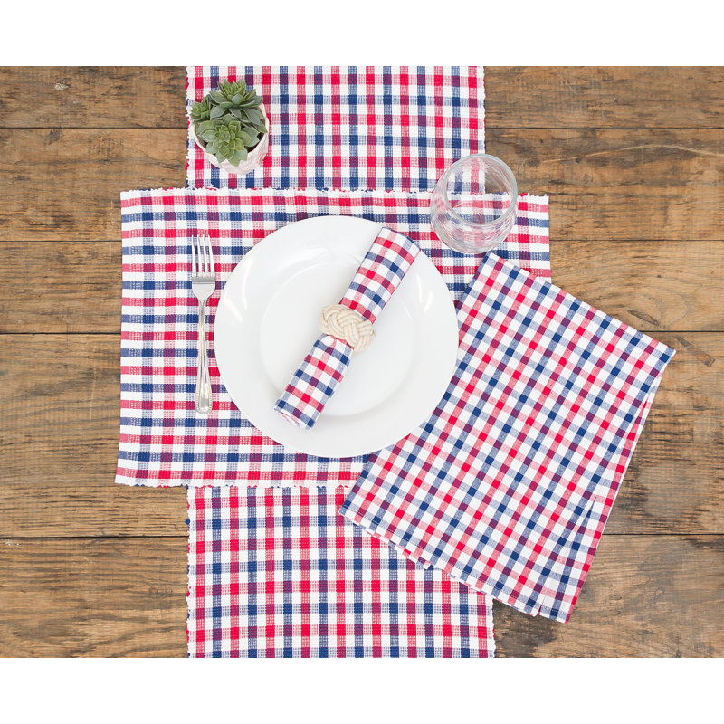 Serviette 18" écossaise Pickard