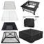Bartolo Square Steel Smokeless Outdoor Fireplace