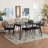Raleigh 6 - Person Rattan Dining Set