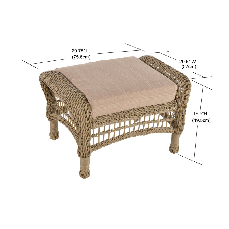 Dennard 2 - Person Patio Conversation Set with Cushions