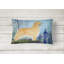 Coussin décoratif intérieur/extérieur golden retriever