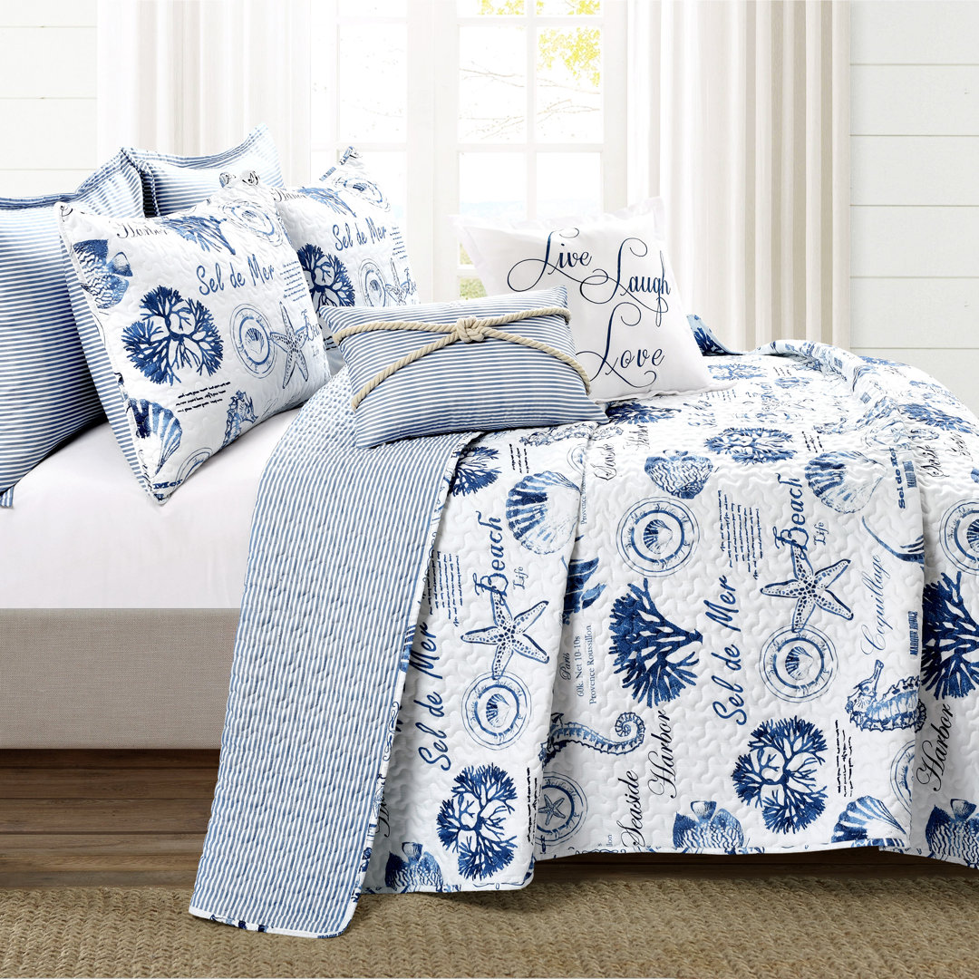 Ziemer Reversible Quilt Set Lush Decor