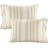 Striped Microfiber / Polyester Sheet Set-1543016364